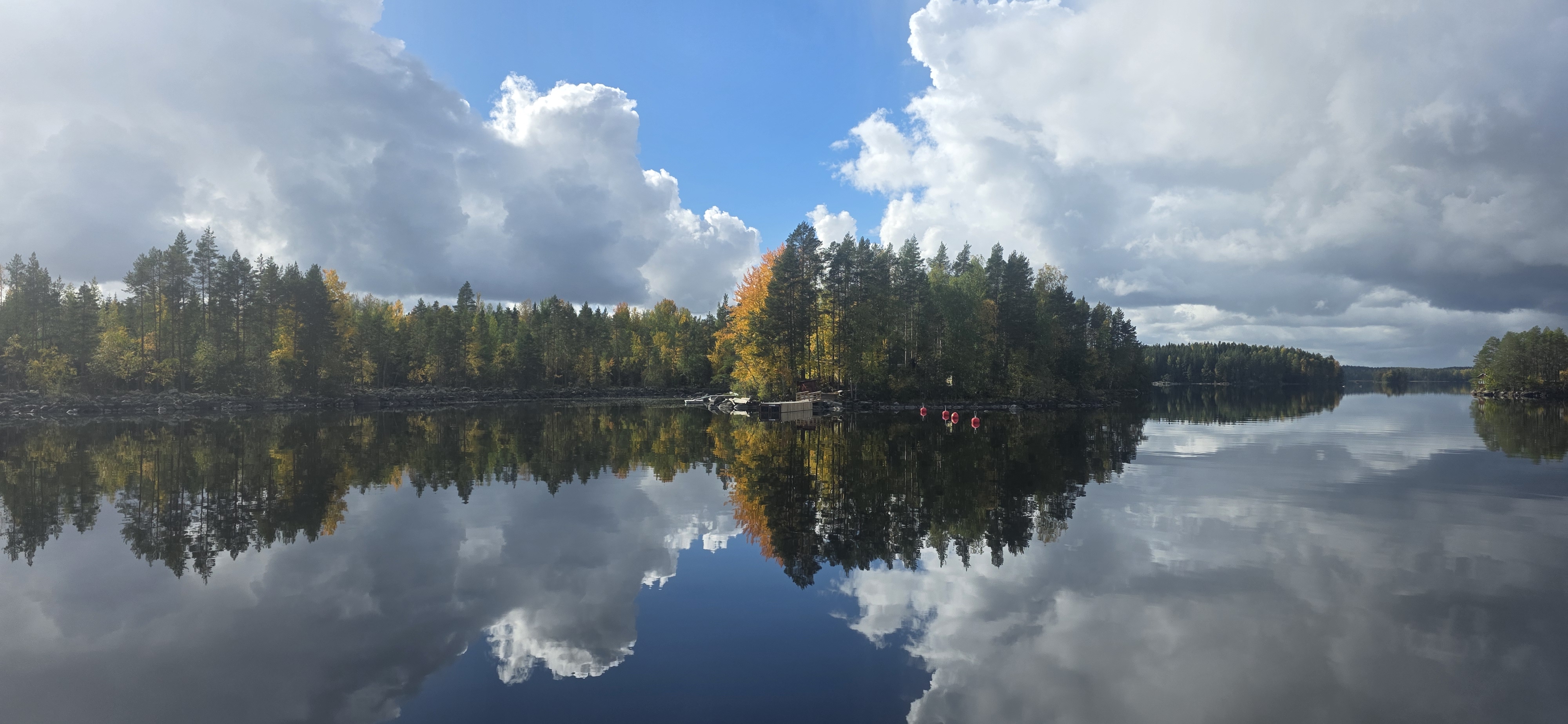 Kaskisaari ja tyyni Pohjois-Kallavesi