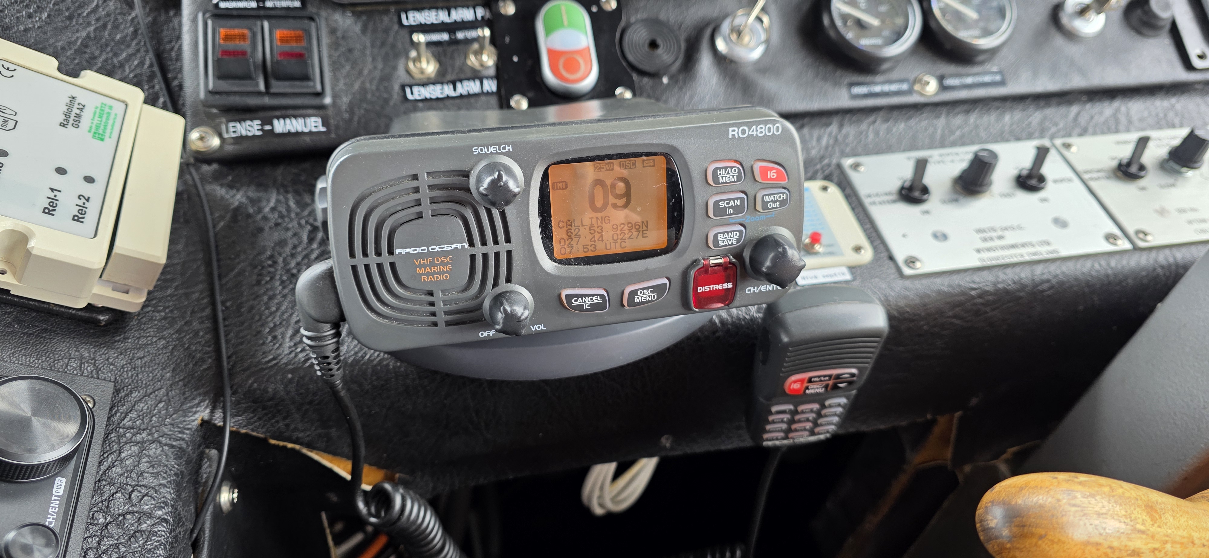 Radio Ocean RO4800 – toinen VHF-radio